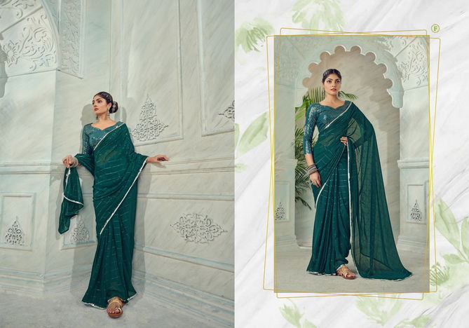 Kaasi By Ynf Sequence Party Wear Sarees Catalog
